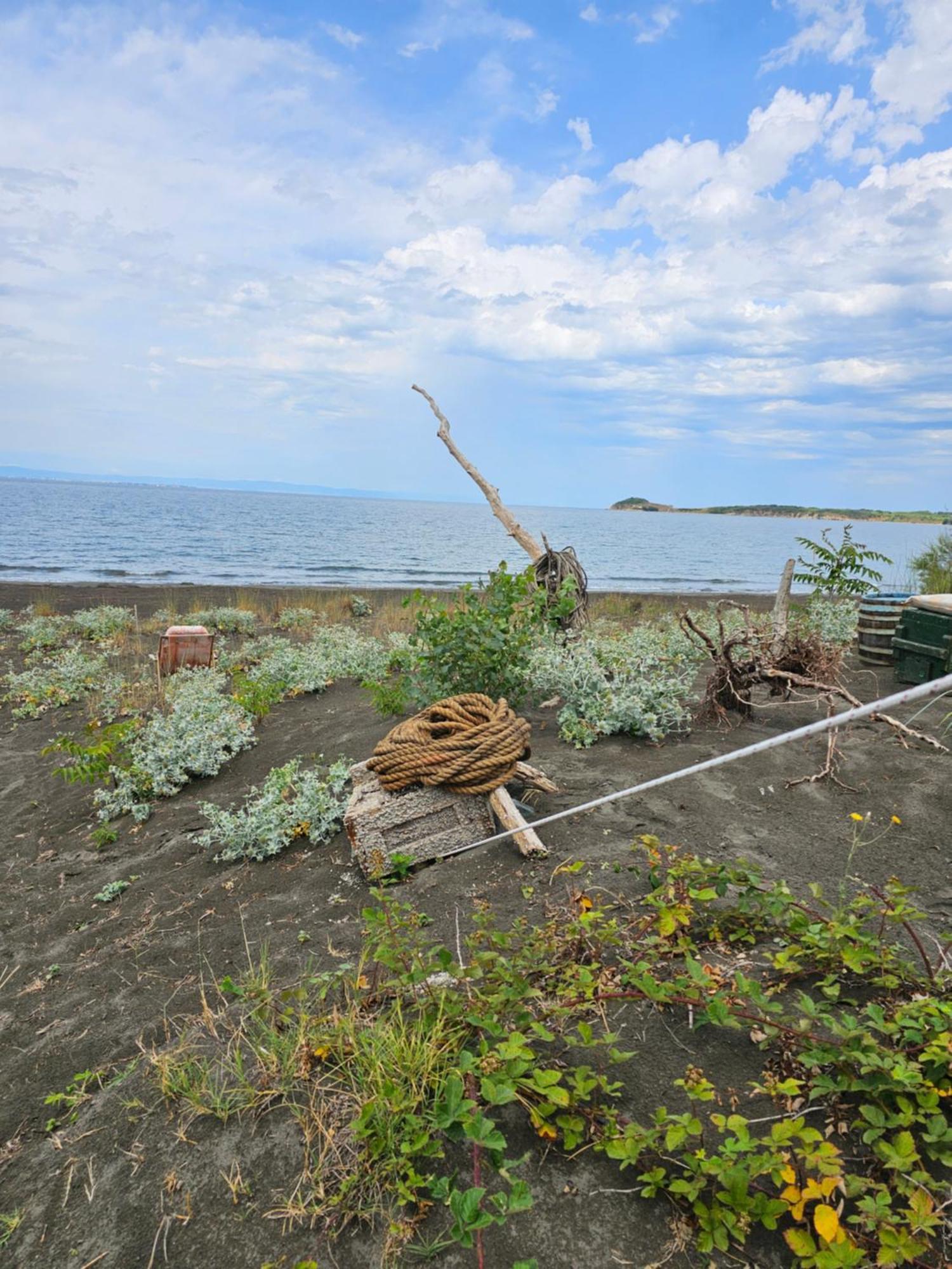 Готель Beachfront Caravans Черноморець Екстер'єр фото